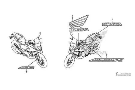 Honda NC750X 2020 - Azul