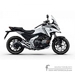 Honda NC750X 2021 - White