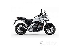 Decals for Honda NC750X 2021 - White • Honda OEM Decals