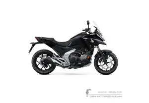 Aufkleber für Honda NC750X 2023 - Schwarz • Honda OEM-Aufkleber