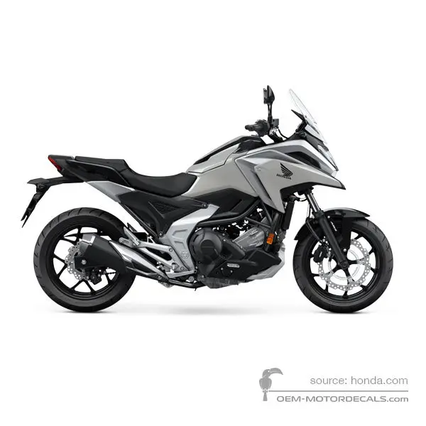 Honda NC750X 2023 - Grigio - Pearl Deep Mud Gray