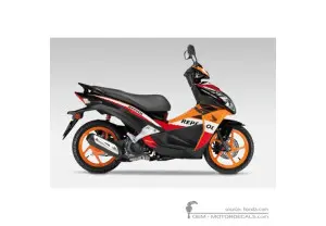 Decals for Honda NSC50 R Repsol 2013 • Honda OEM Decals