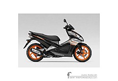 Adesivi per Honda NSC50 R 2014 • Honda Adesivi OEM