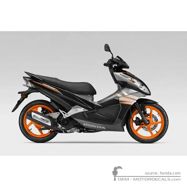 Honda NSC50 R 2014 - Moondust Silver Metallic