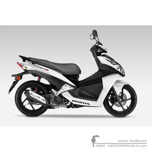 Honda NSC50 R 2014 - Pearl Cool White