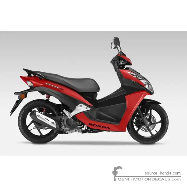 Honda NSC50 R 2015 - Hyper Red