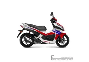 Autocollants pour Honda NSC50 R 2015 • Honda Autocollants OEM