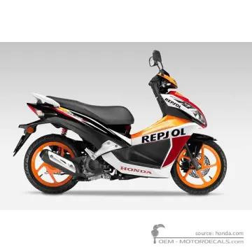 Honda NSC50 R Repsol 2015 - Vibrant Orange