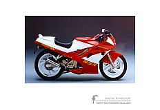 Autocollants pour Honda NSR125 1989 - Rouge • Honda Autocollants OEM