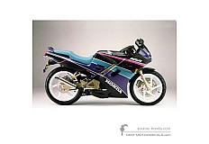 Autocollants pour Honda NSR125 1991 - Noir • Honda Autocollants OEM