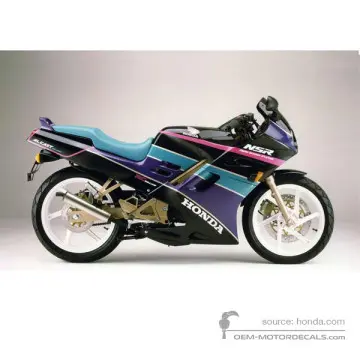 Honda NSR125 1991 - Negro - Black