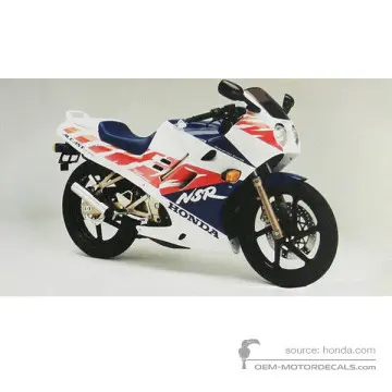 Honda NSR125 1992 - Weiss - Real White