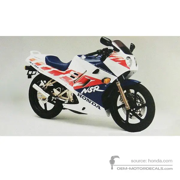 Honda NSR125 1992 - Bianco - Real White