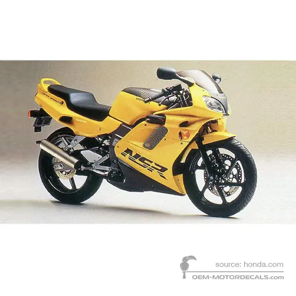 Honda NSR125 1993 - Giallo - Clipper Yellow