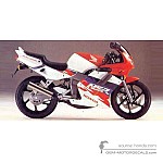 Honda NSR125 1995 - Biały