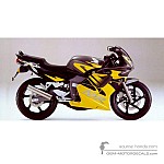 Honda NSR125 1997 - Gelb