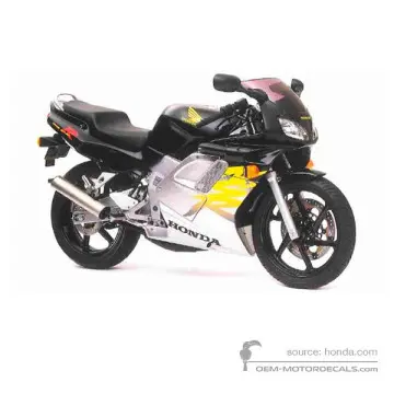 Honda NSR125 1999 - Nero - Black