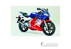 Autocollants pour Honda NSR125 2000 - Bleu • Honda Autocollants OEM