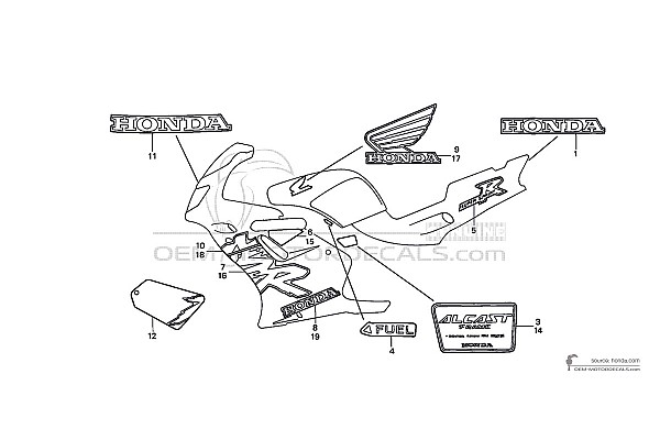 Honda NSR125 2000 - Zwart