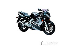 Adesivi per Honda NSR125 2001 - Nero • Honda Adesivi OEM