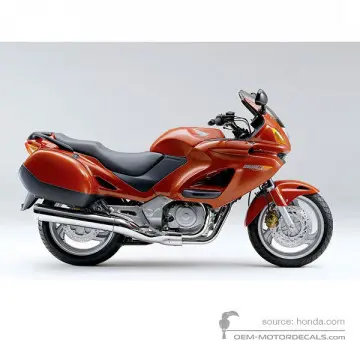 Honda NT650V DEAUVILLE 1998 - Bruin - Pyrenaeen Brown Metallic