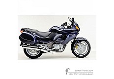 Decals for Honda NT650V DEAUVILLE 2000 - Blue • Honda OEM Decals