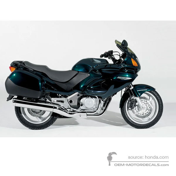 Decals for Honda NT650V DEAUVILLE 2001 - Green • Honda OEM Decals