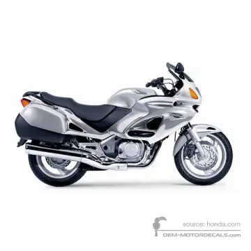 Honda NT650V DEAUVILLE 2002 - Argent - Shield Silver Metallic