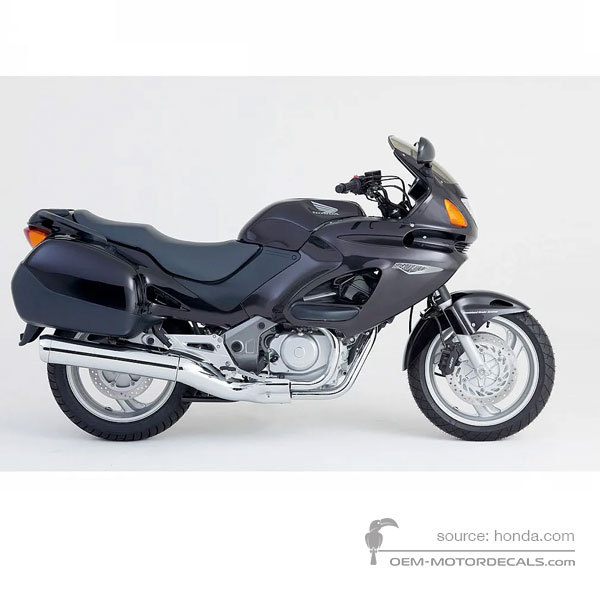 Decals for Honda NT650V DEAUVILLE 2005 - Black • Honda OEM Decals