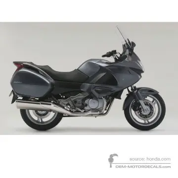 Honda NT700V DEAUVILLE 2006 - Blue - Petrol Blue Metallic