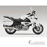 Honda NT700V DEAUVILLE 2006 - Weiss