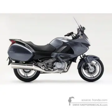Honda NT700V DEAUVILLE 2006 - Gris - Anchor Grey Metallic