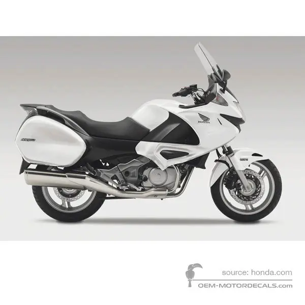 Honda NT700V DEAUVILLE 2007 - Bianco - Shasta White