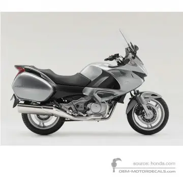 Honda NT700V DEAUVILLE 2010 - Argento - Spangle Silver Metallic