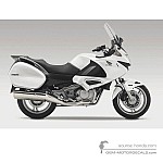 Honda NT700V DEAUVILLE 2011 - Bianco