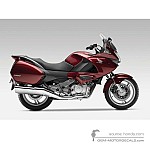 Honda NT700V DEAUVILLE 2011 - Rood