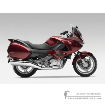Honda NT700V DEAUVILLE 2011 - Rosso - Carnelian Red Metallic