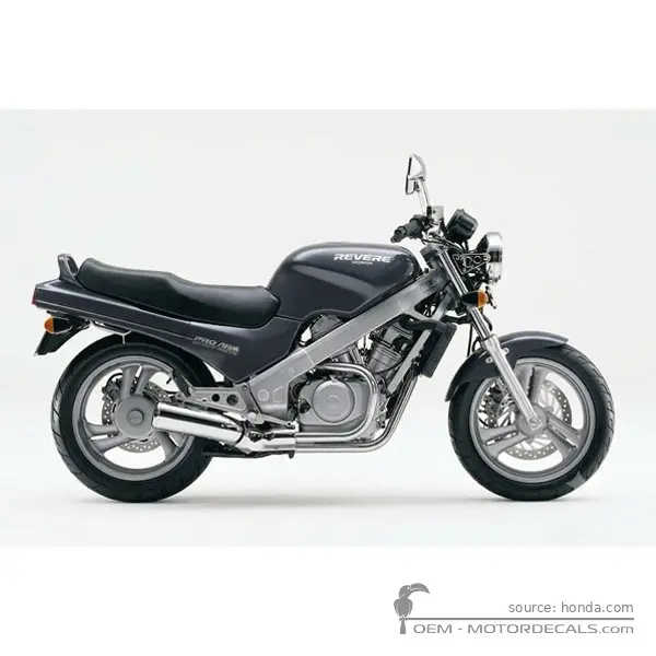 Honda NTV600 1988 - Tempest Grey Metallic