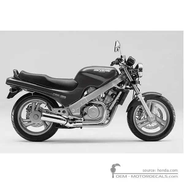 Honda NTV650 Revere 1989 - Grey Metallic