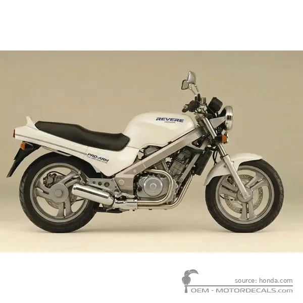 Honda NTV650 1990 - Crystal White