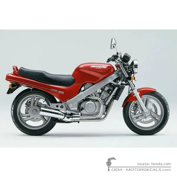 Honda NTV650 Revere 1991 - Candy Bourgogne Red