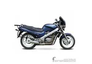 Naklejki do Honda NTV650 Revere 1991 • Honda Naklejki OEM