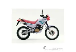 Adesivi per Honda NX125 TRANSCITY 1989 • Honda Adesivi OEM