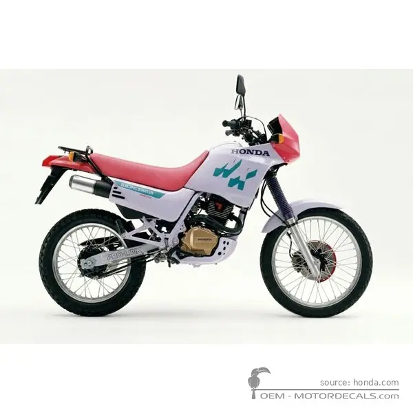 Honda NX125 TRANSCITY 1989 - Purple