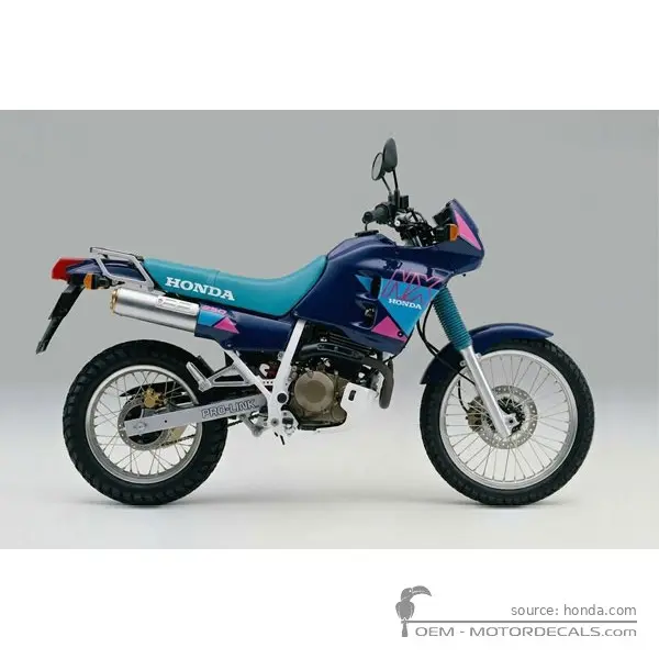 Honda NX250 DOMINATOR 1990 - Trad Blue Metallic