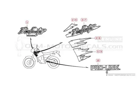 Honda NX250 DOMINATOR 1993