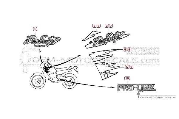 Honda NX250 DOMINATOR 1993