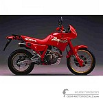 Honda NX650 DOMINATOR 1989 - Czerwony