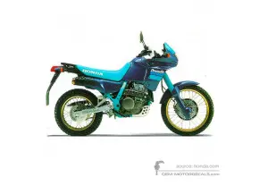 Stickers voor Honda NX650 DOMINATOR 1990 - Blauw • Honda OEM Stickers