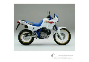 Stickers voor Honda NX650 DOMINATOR 1992 - Wit • Honda OEM Stickers